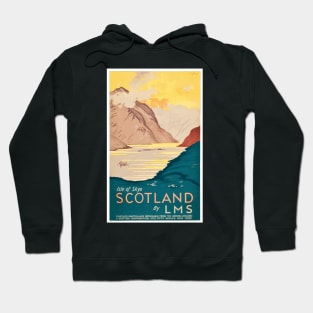 Vintage Travel Poster - Isle of Skye, Scotland Hoodie